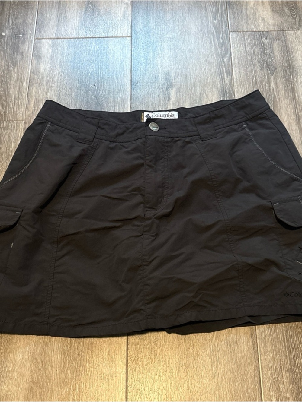Columbia Women’s Saturday Trail Skort w/Sun Protection Pockets Size 10 Black